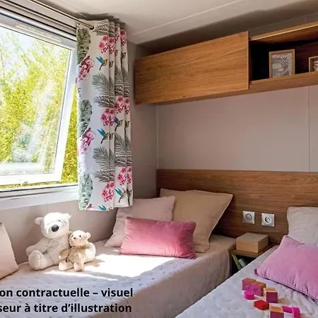 Mobil-home Au Coeur Du Poney-club Campingplatz *